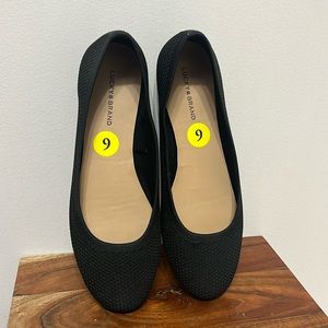 Lucky Brand Black Flats